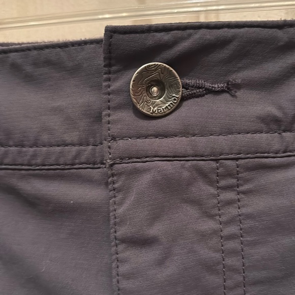Men’s Marmot Gray Lightweight Outdoor Hiking Pants, Excellent Cond., 40W, 30L - Picture 2 of 7